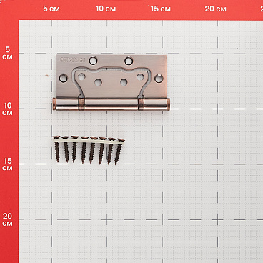 Петля Fuaro бабочка универсальная неразъемная 100х75 мм медь