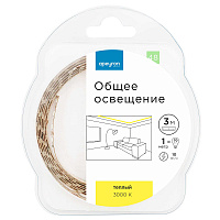 Лента светодиодная SMD 5050 3000К 12 В 12 Вт/м 3 м IP20 Apeyron (48ОО)