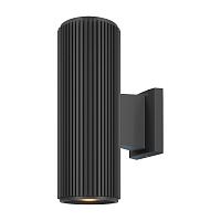 Светильник садово-парковый настенный Maytoni Rando черный E27 60 Вт IP54 (O419WL-02B)