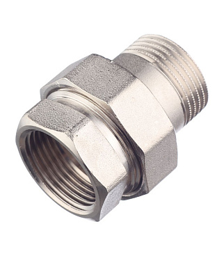 Американка прямая Stout 1 ВР(г) х 1 НР(ш) латунная (SFT-0041-000001)