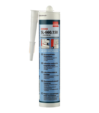 Герметик Cosmofen SL-660.150 Жидкий пластик 345 белый 305 г