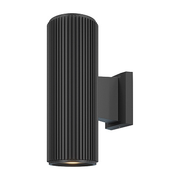 Светильник садово-парковый настенный Maytoni Rando черный E27 60 Вт IP54 (O419WL-02B)
