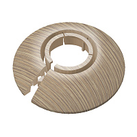 Обвод для труб ПВХ декоративный Идеал 16-22 мм дуб светлый (2 шт.)