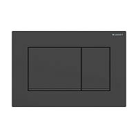 Клавиша смыва для инсталляций Geberit Sigma черная матовая (115.883.16.1)