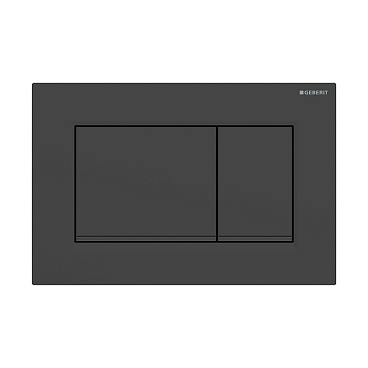 Клавиша смыва для инсталляций Geberit Sigma черная матовая (115.883.16.1)