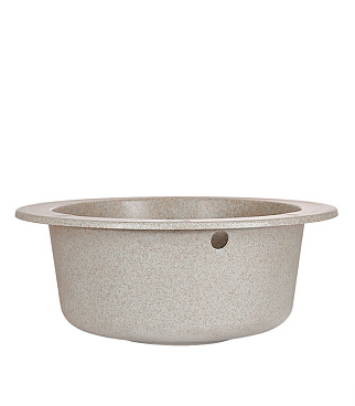 Мойка для кухни Granula Standart d48х19 см врезная кварц бежевая