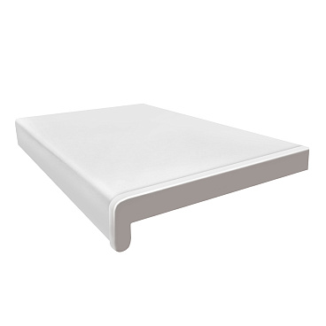 Подоконник ПВХ 300х1500х20 мм белый матовый