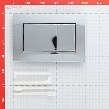 Клавиша смыва для инсталляций Geberit Sigma 30 хром глянцевый (115.883.KH.1)