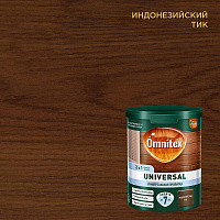 Антисептик Pinotex Universal 2 в 1 декоративный для дерева индонезийский тик 0,9 л