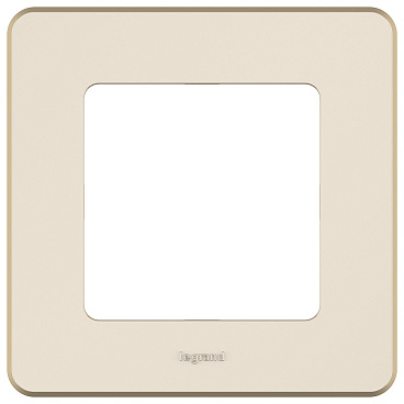 Рамка Legrand Inspiria одноместная слоновая кость (673931)