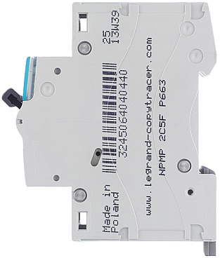 Автоматический выключатель модульный Legrand TX3 2P 25А тип C 6 кА 230/400 В (404044)