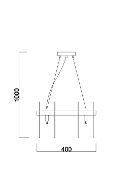 Подвесной светильник Freya FR5141PL-08BS1