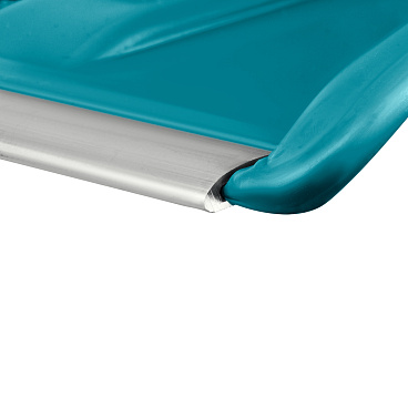 Снеговая лопата GRINDA PROLine FIBER-500 500 мм пластиковая с алюминиевой планкой, особопрочный легкий черенок из фибергласса, V-ручка