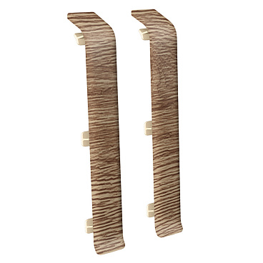 Соединитель Деконика 100 мм дуб рустик Г-профиль (2 шт.)