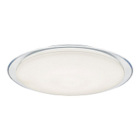 Светильник светодиодный накладной Эра Saturn 3000-6500К 70 Вт 26 кв.м белый IP20 с пультом (Б0036367)