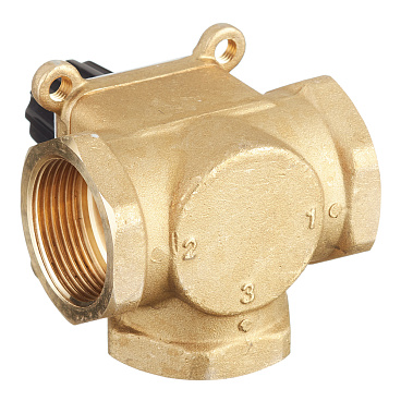 Клапан смесительный Stout 3-х ходовой 1 1/4 ВР(г) под электропривод KVs 15 (SVM-0003-013201)