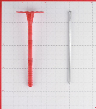 Дюбель для теплоизоляции Tech-Krep 10х160 мм металлический гвоздь (250 шт.)