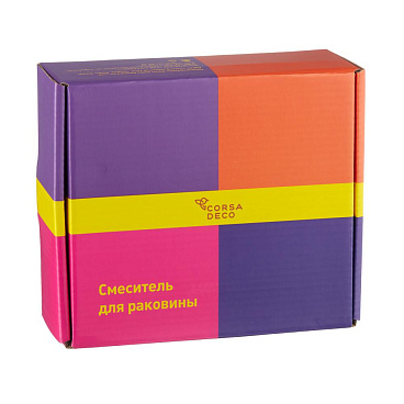 Смеситель для раковины Corsa Deco KX однорычажный черный (FBKXB)