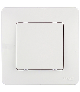 Выключатель Systeme Electric Blanca одноклавишный встраиваемый белый (BLNVS010101)