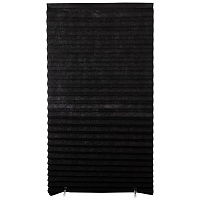 Штора плиссе 90х180 см Рыжий кот Skandi самоклеящаяся черная