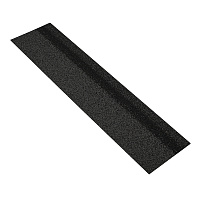 Черепица гибкая коньково-карнизная Шинглас Финская микс серая 12/20 пог.м