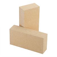 Кирпич печной шамотный полнотелый желтый ШБ8 250х124х65 мм 1NF