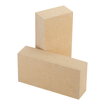 Кирпич печной шамотный полнотелый желтый ШБ8 250х124х65 мм 1NF