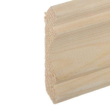 Плинтус фигурный 60х11х2500 мм сорт Экстра сращенный