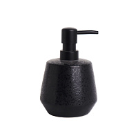Дозатор для мыла Fora Tidal настольный керамика черный (FOR-TID021)
