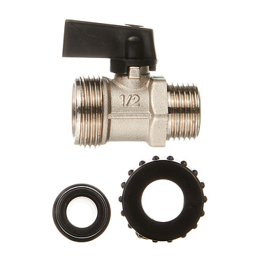 Кран шаровой дренажный Valtec 1/2 НР (ш) х 14,8 мм (VT.430.N.04)