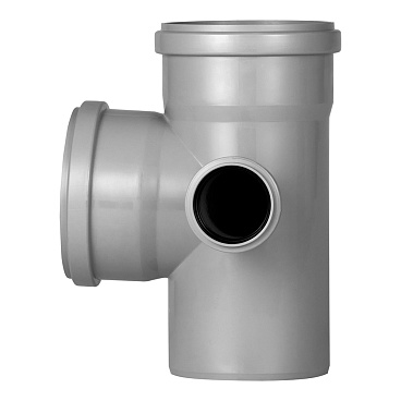 Крестовина Ostendorf HTEDR d110х110х50 мм 87° пластиковая для внутренней канализации (115960)