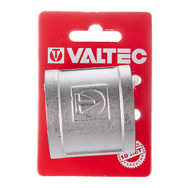 Муфта Valtec 1 1/4 ВР(г) х 1 1/4 ВР(г) латунная (VTr.270.N.0007)