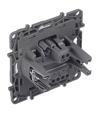 Выключатель Legrand Etika одноклавишный встраиваемый белый (672201)