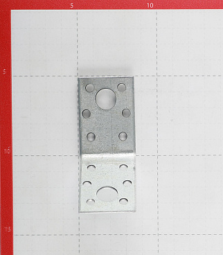 Уголок соединительный для стропильных соединений оцинкованный 50х50х35х2 мм 135°