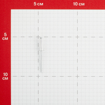 Заклепка вытяжная 4,0x16 мм алюминий/сталь (100 шт.)