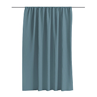 Штора бархат серо-голубая 180х275 см Legrand Бархат (58091929)