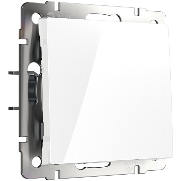 Выключатель Werkel одноклавишный встраиваемый белый (a051138)