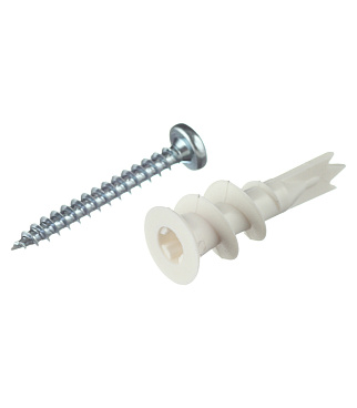 Дюбель для листовых материалов Sormat KLA 4,5x35 мм нейлон с шурупом (100 шт.)