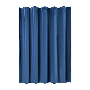 Штора для ванны Moroshka Velvet 2000х1800 мм полиэстер синяя (982-301-02)