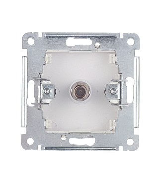 Розетка телевизионная Hegel Master встраиваемая белая (РСТВ-401)