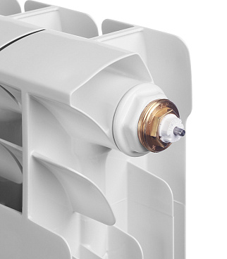 Радиатор биметаллический Rifar Base Ventil 500 мм 8 секций 3/4 нижнее правое подключение белый