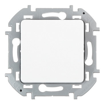 Выключатель Legrand Inspiria одноклавишный встраиваемый белый (673600)