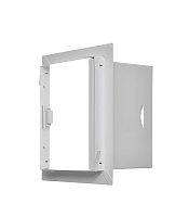 Люк ревизионный Era стальной 200х250 мм врезной с ручкой