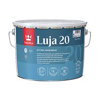 Краска моющаяся Tikkurila/Tikkivala Luja Extra полуматовая база А белая 9 л