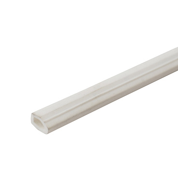 Заглушка паза штапика 5,5 м белая