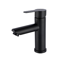 Смеситель для раковины РМС Sus однорычажный черный (SUS124BL-001F)