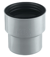 Переходник Ostendorf HTUG d110х124 мм пластиковый на чугун с сальником для внутренней канализации (115820)