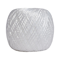 Шпагат ленточный полипропиленовый 2 пряди белый d2 мм 300 м МДС без сердечника