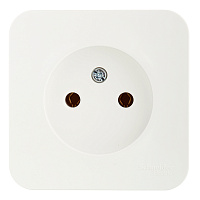 Розетка Systeme Electric Blanca накладная молочная (BLNRA000112)