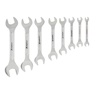 Набор гаечных ключей рожковых Matrix 6-22 мм (8 шт.)